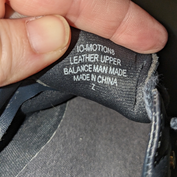 Easy Spirit Motion Leather Oxfords Navy size 7 Narrow - Picture 5 of 8